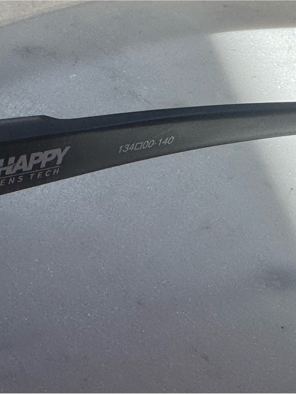 Like new spy sunglasses with happy lenses. Black and gray. - Picture 5 of 7